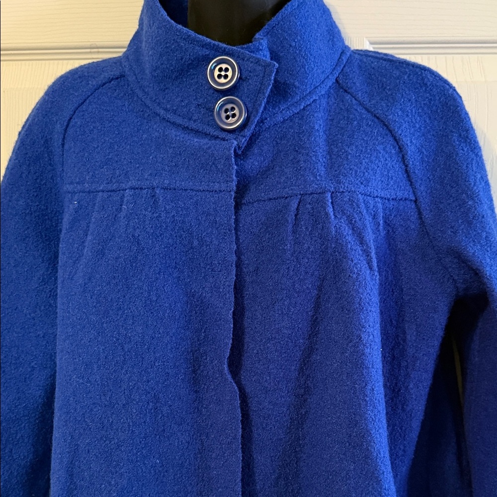 Worthington Vibrant Blue Pea Coat